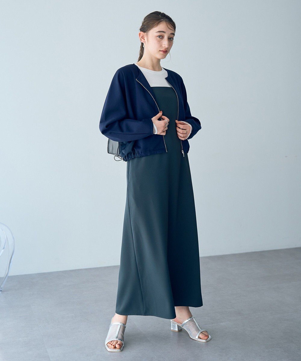 YECCA VECCA 【2点SET】ブルゾンセットキャミワンピース 