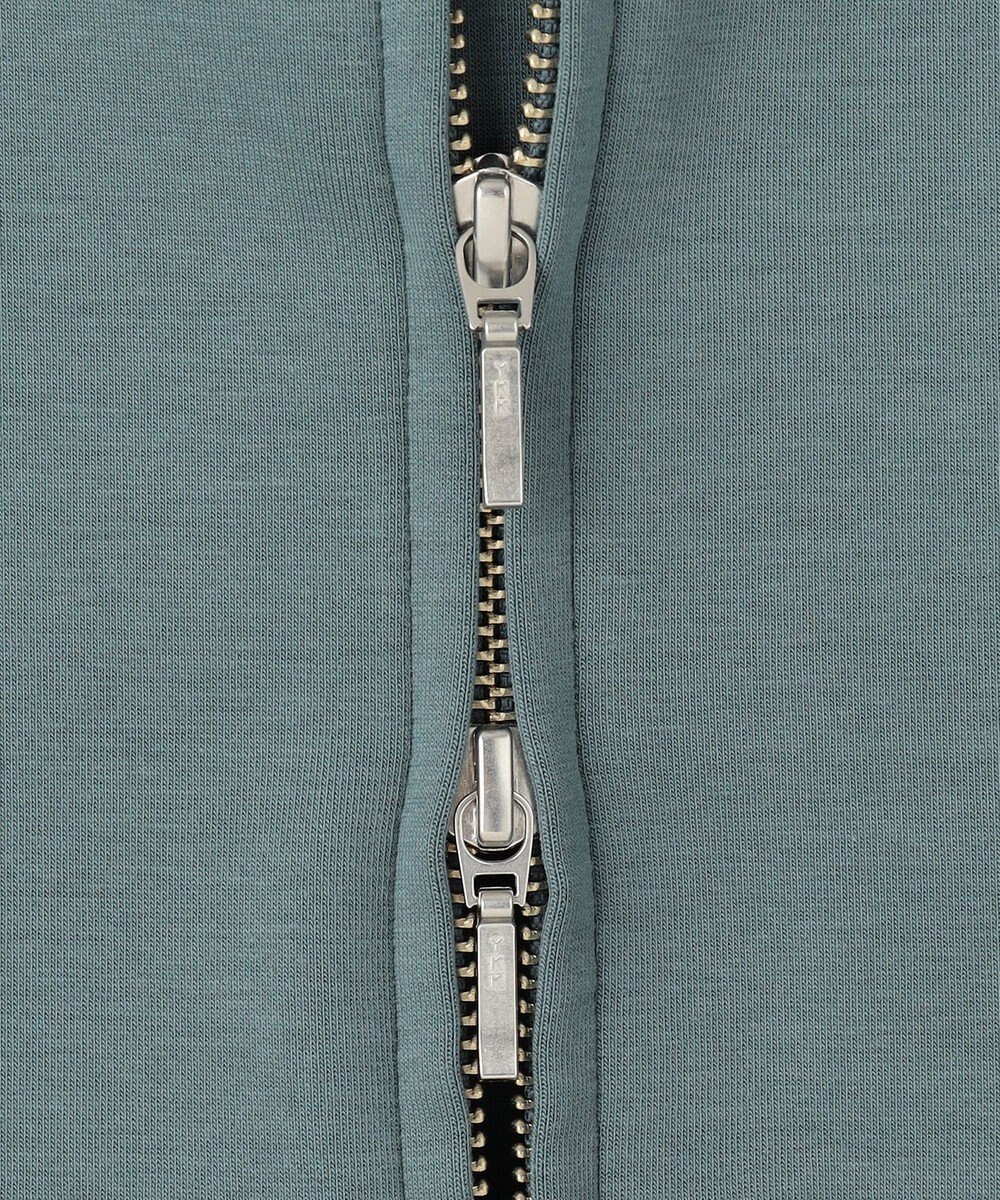 J.PRESS LADIES L ダンボール ジップアップ パーカー 