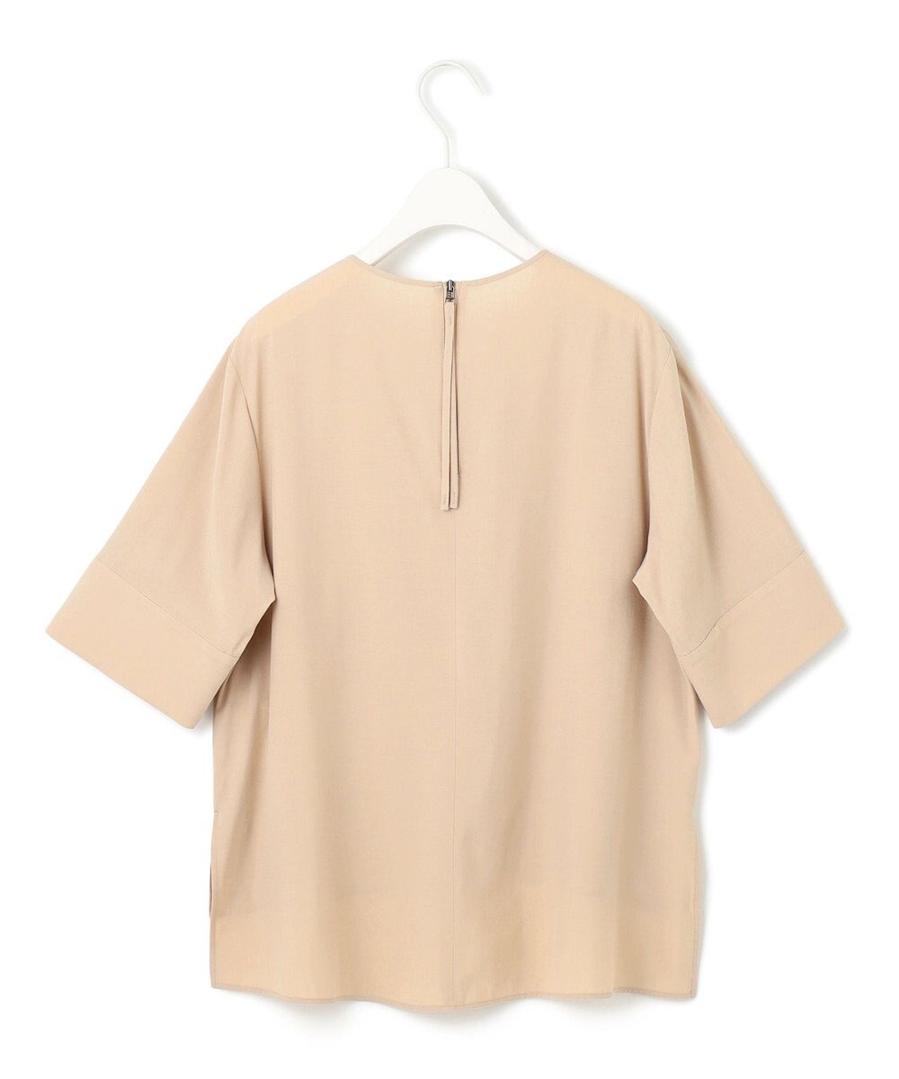 ICB L 【接触冷感・UVカット・洗える】 T/Rドライリネン Tブラウス 