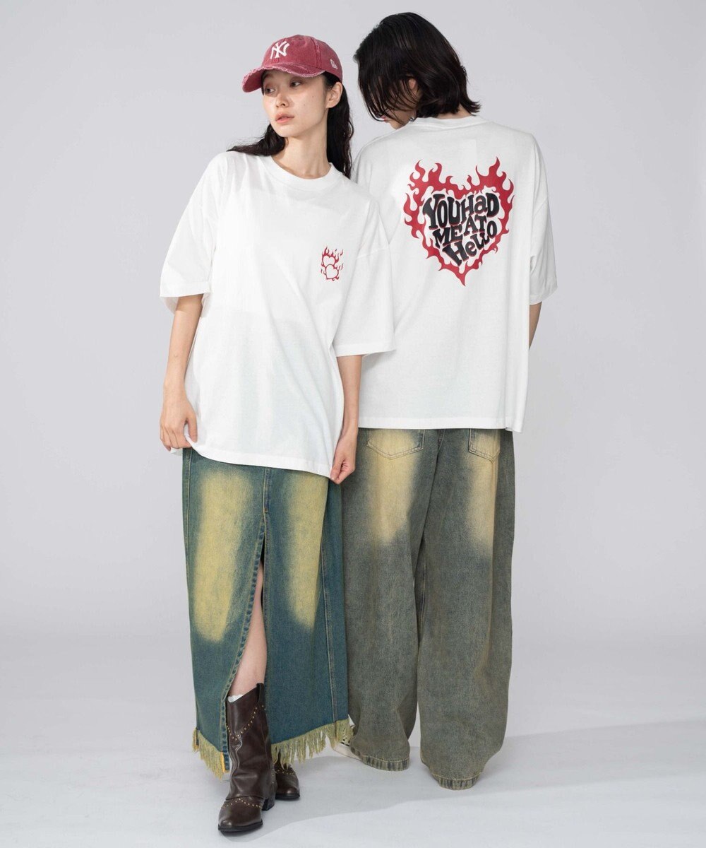 WEGO 【ユニセックス着用ITEM/SMLXLサイズ展開】アソートグラフィックT（SS）-2 