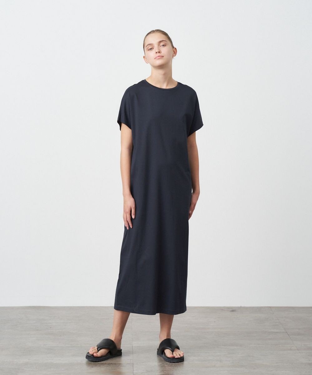 ATON SUVIN 60/2 | キャップスリーブワンピース 
