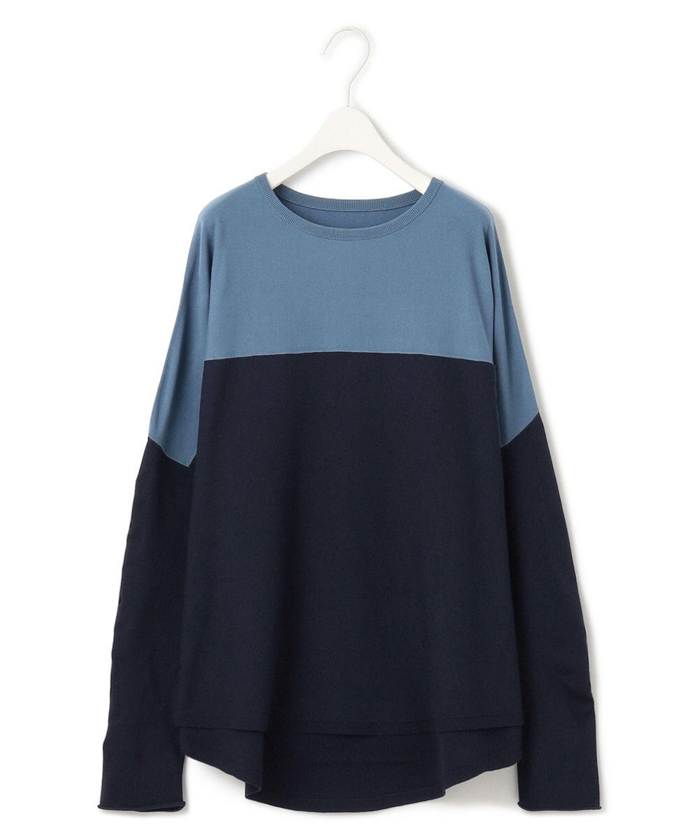 ICB 【洗える】ヴィスコースワイド プルオーバー 