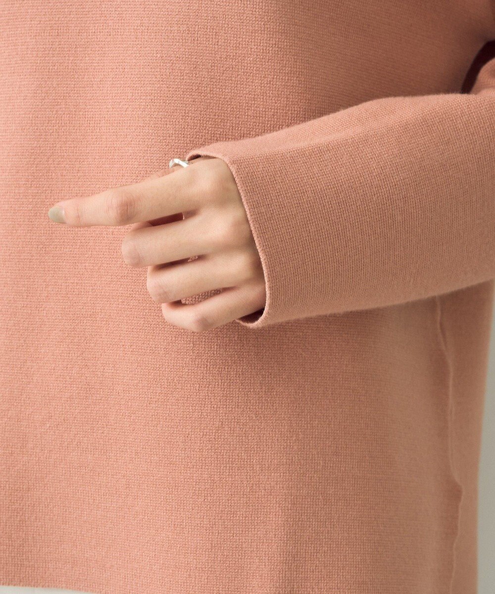 YECCA VECCA ミラノリブ金釦ニット 