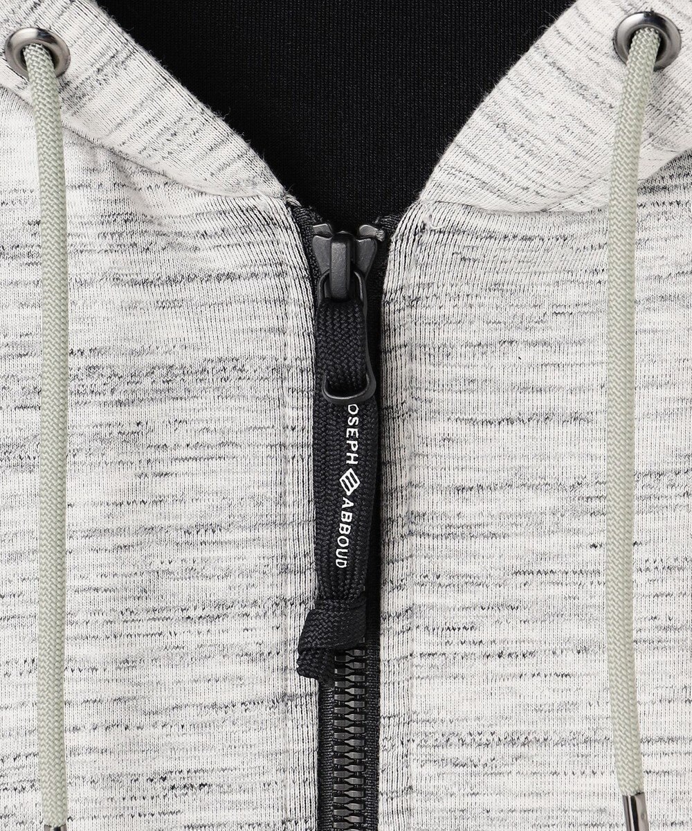 JOSEPH ABBOUD MOUNTAIN 【軽量/ソフト】ソフトダンボールニットジップパーカー 