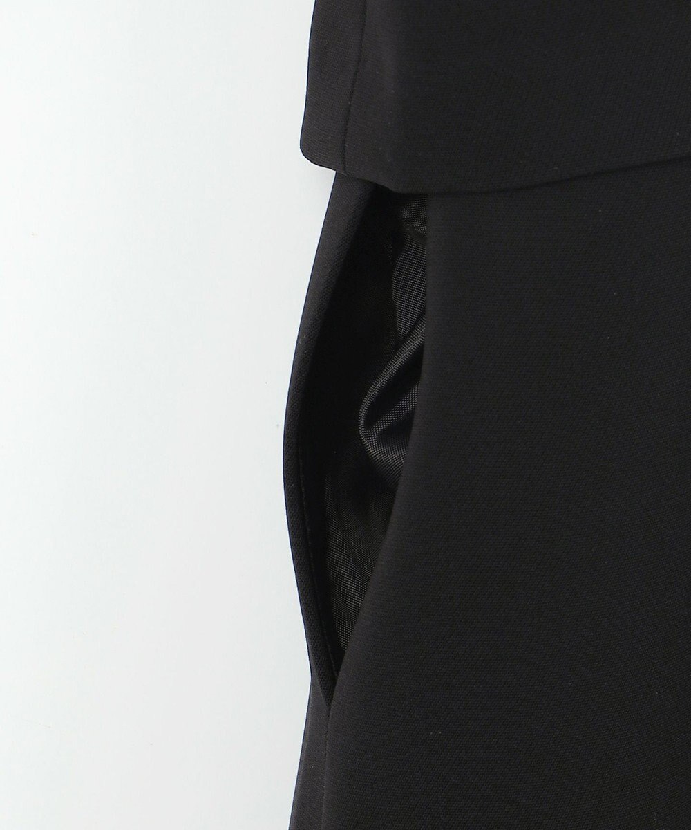 自由区 FORMAL 【洗える/縦横ストレッチ】セオプラスエス横二重ジャケット＋ワンピース 