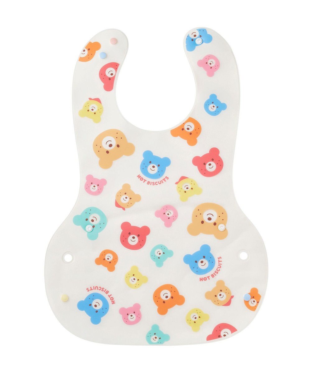 MIKI HOUSE HOT BISCUITS 長袖Tシャツ＆お食事スタイセット【BOX付き】 