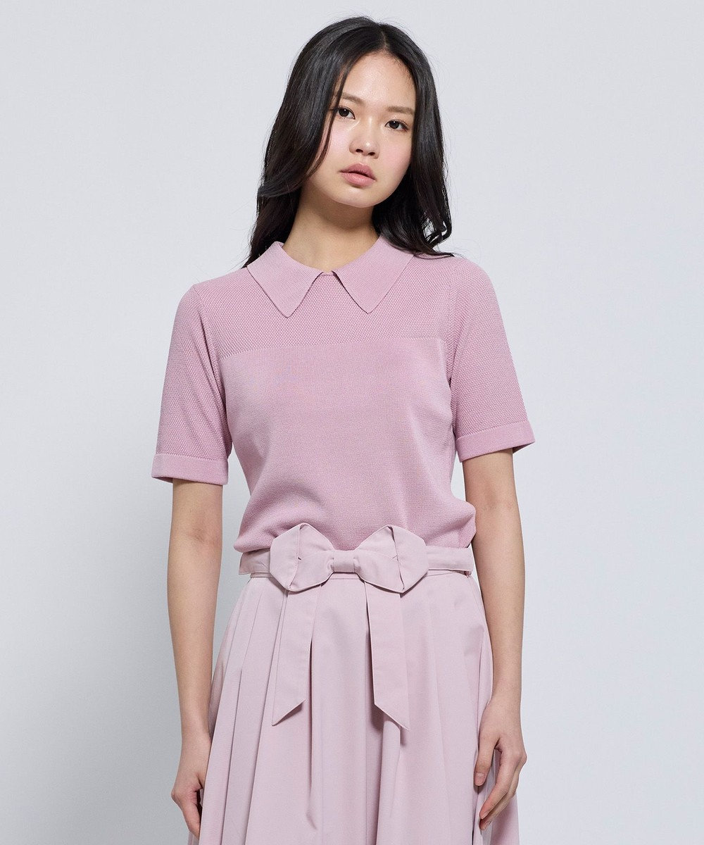 TOCCA HONEYCOMB MESH KNIT ニットトップス 