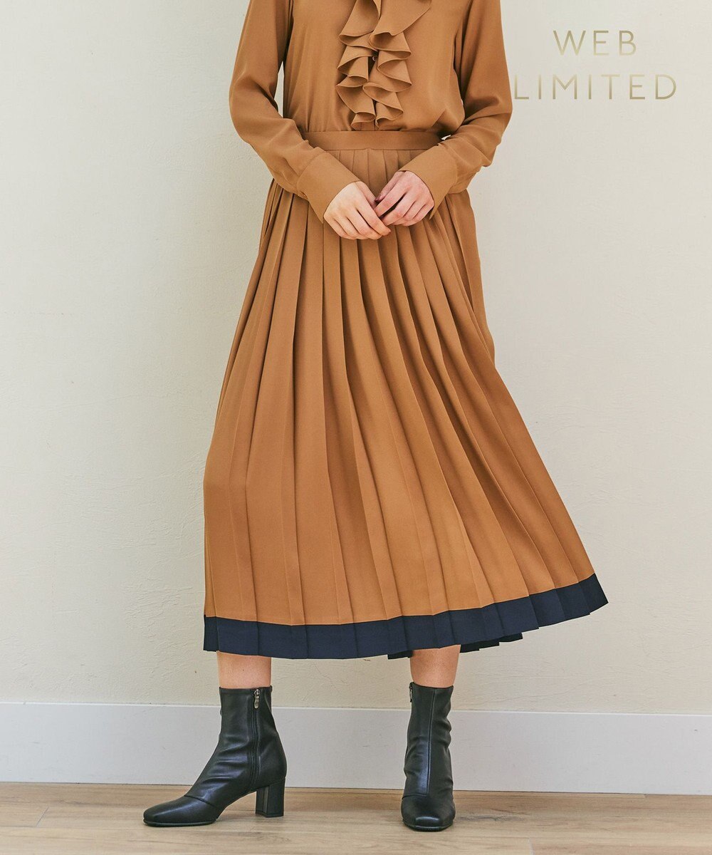 BEIGE， 【WEB限定】MAKALU / プリーツスカート 