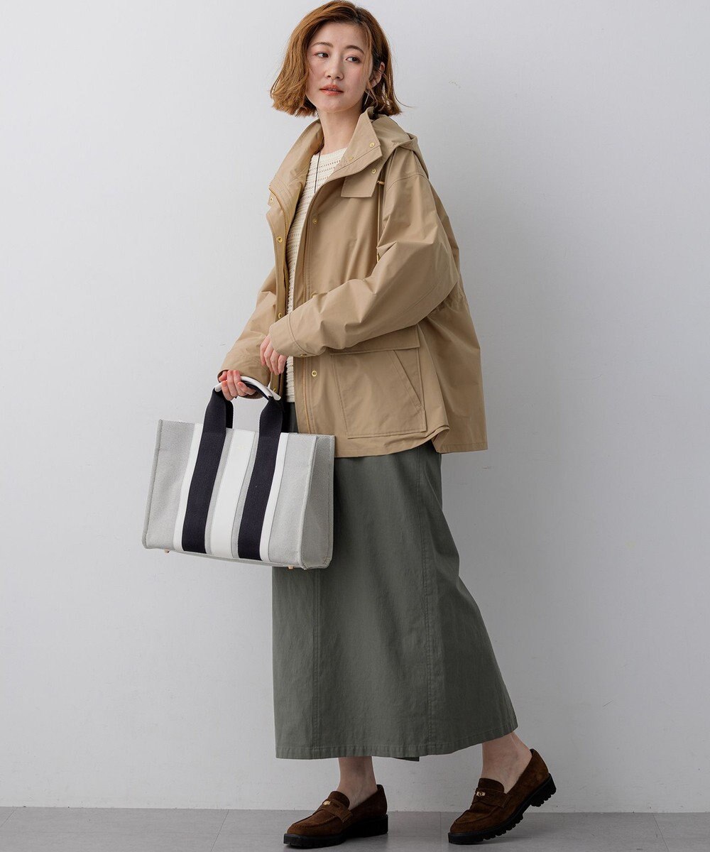 23区 【先行予約】マットエアリータフタ 2WAY ブルゾン 