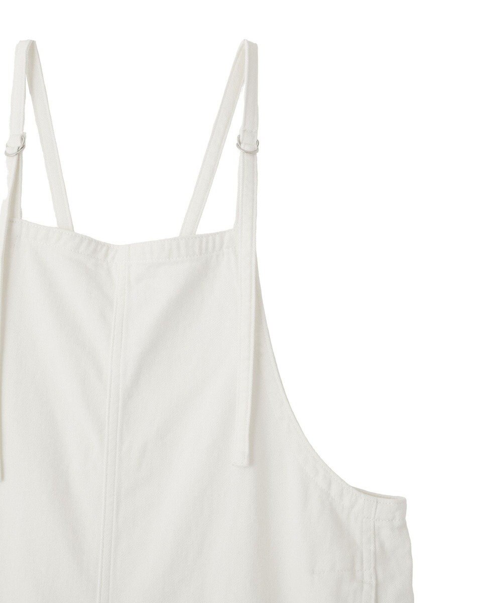 YECCA VECCA 綿麻ツイルサロペット 