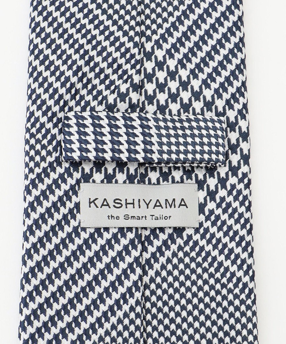 KASHIYAMA KASHIYAMAオリジナル【JAPAN MADE】グレンチェックネクタイ 