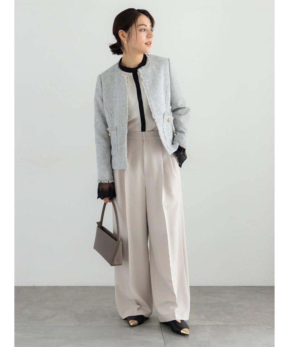 Te chichi 【セレモニーアイテム】レースカフスブラウス 