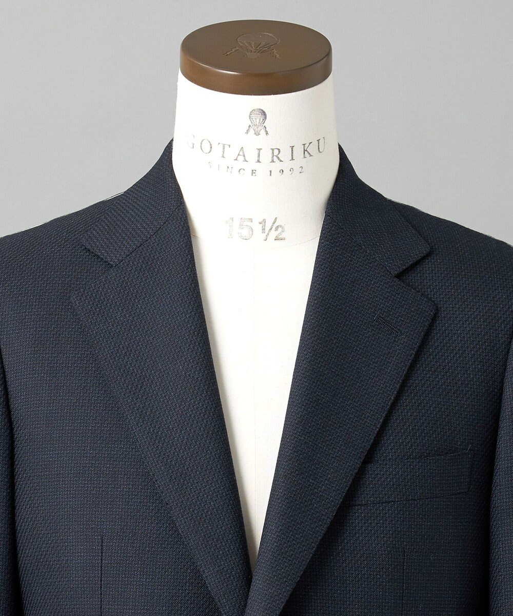 GOTAIRIKU 【ZEGNA/ゼニア】ISLANDFLEECE/アイランドフリース 3ピーススーツ（ネイビー） 