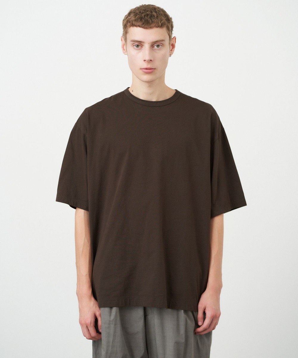 ATON NATURAL DYED NUBUCK | クルーネックTシャツ - UNISEX 