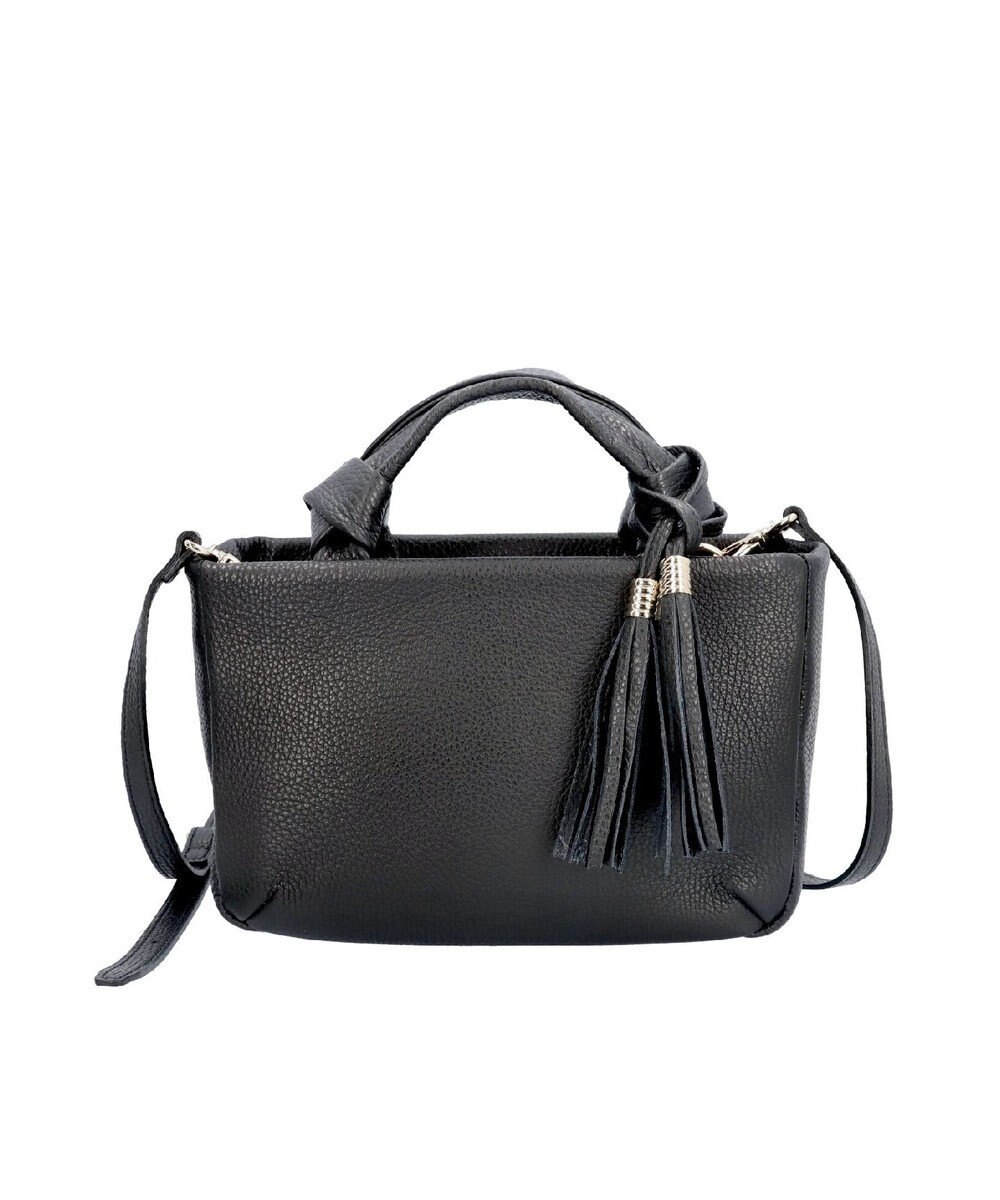 Atelier nuu 日本製 タッセルレザー loop ミニボストン 