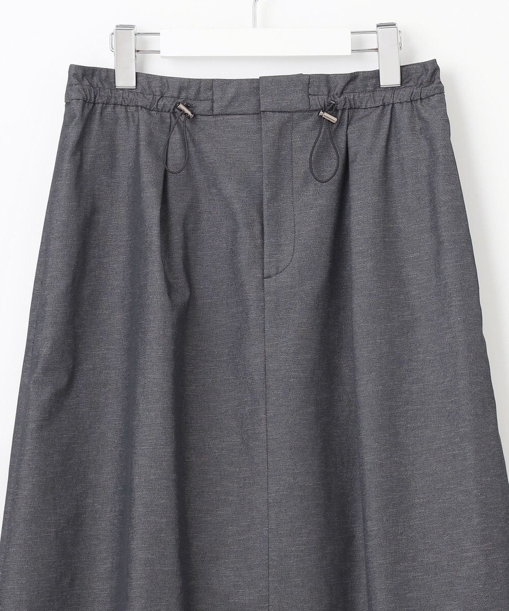 J.PRESS LADIES L 【洗える・吸水速乾・接触冷感】リネンツイル スカート 