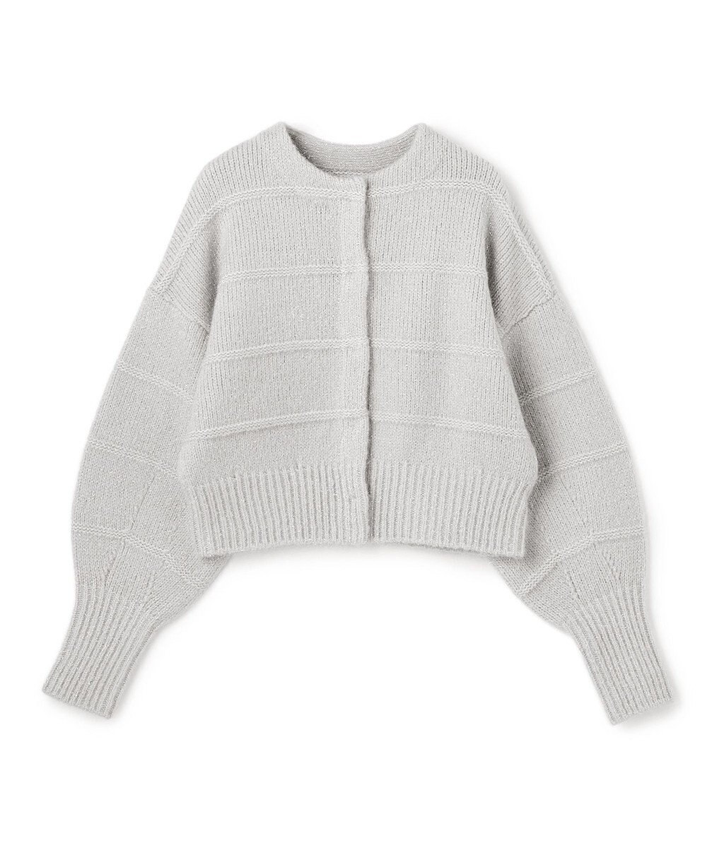 uncrave フィラメントモヘアニット 2WAYカーディガン 