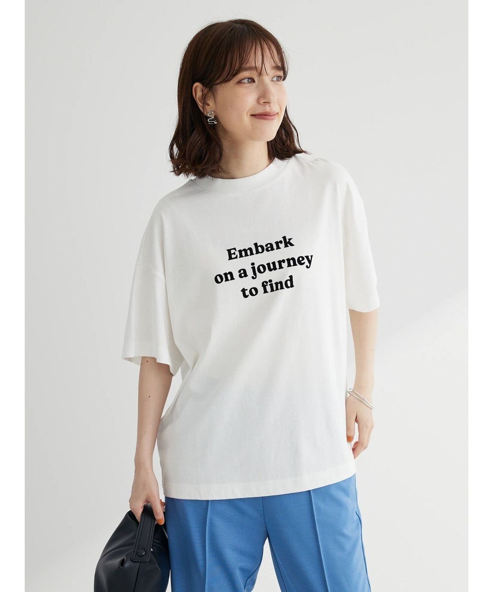 Green Parks ブロックロゴオーバーサイズＴシャツ 