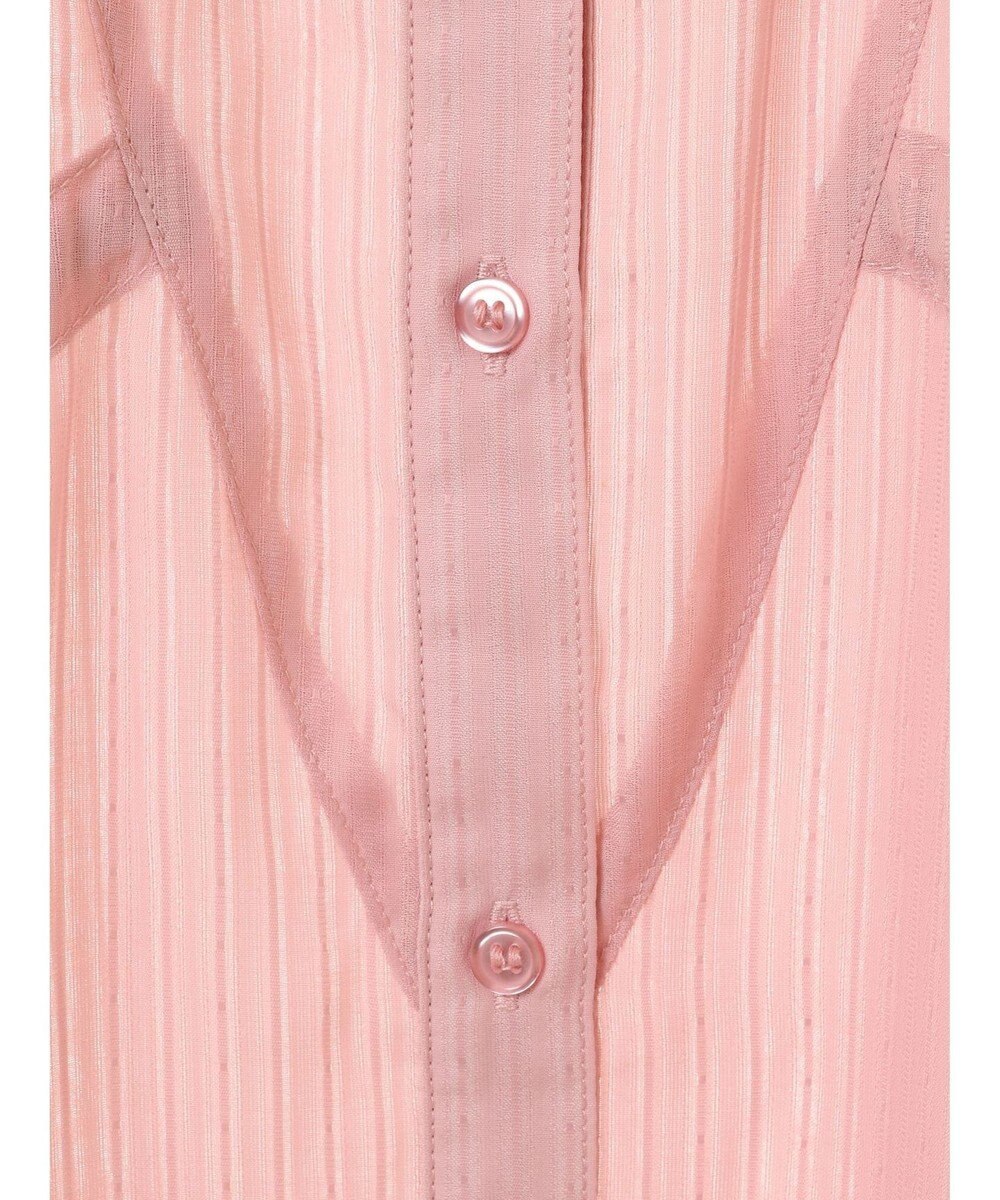 earth music&ecology ウエストドロストシアーシャツ 