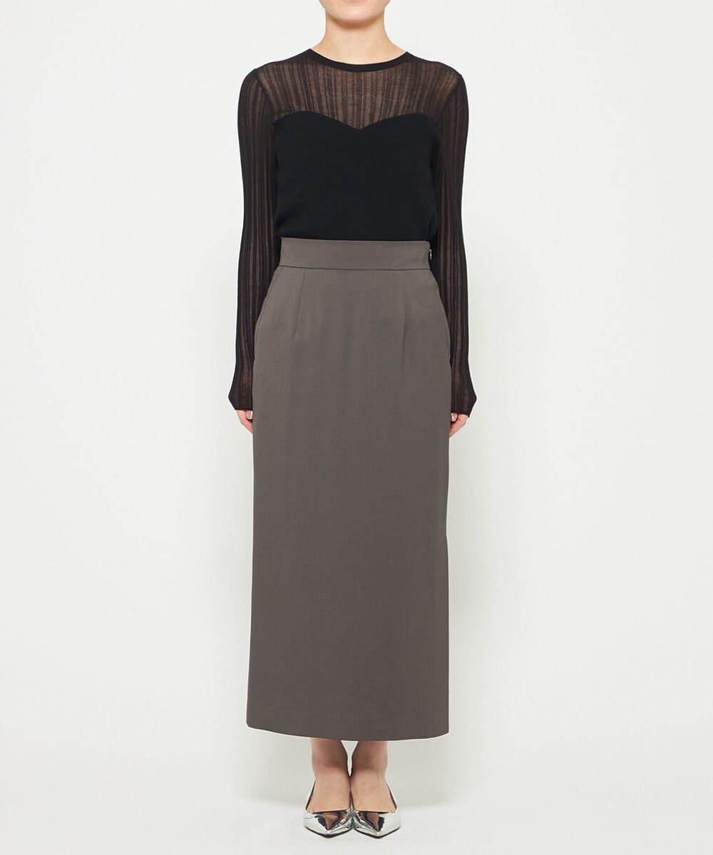 uncrave ツイミーツイル Iラインスカート 