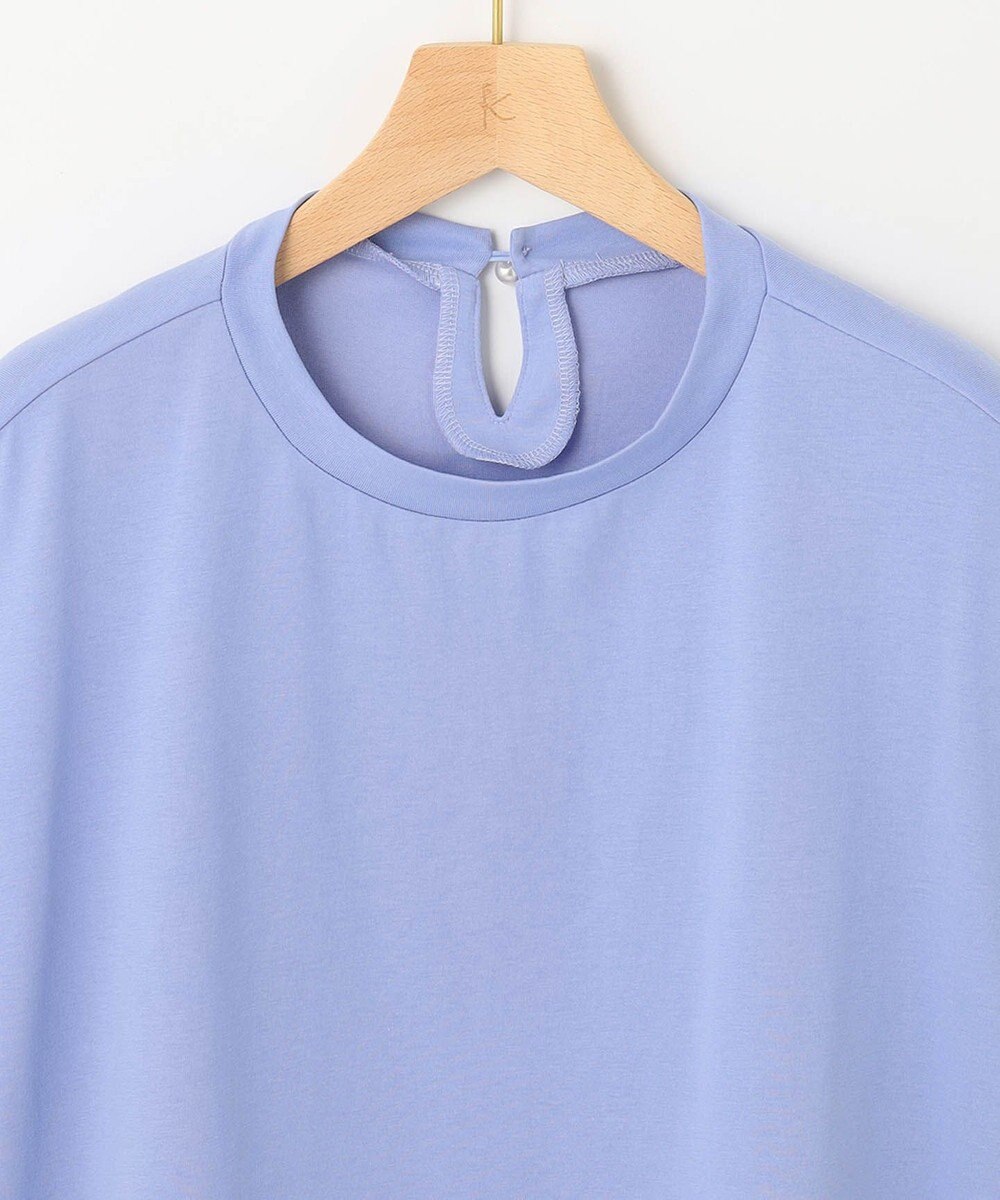 組曲 【汗ジミ防止・撥水】GIZAプレーティング天竺フレンチスリーブ カットソー 