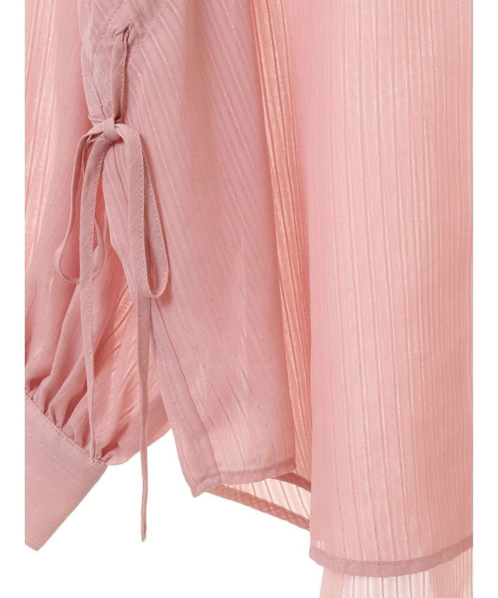 earth music&ecology ウエストドロストシアーシャツ 