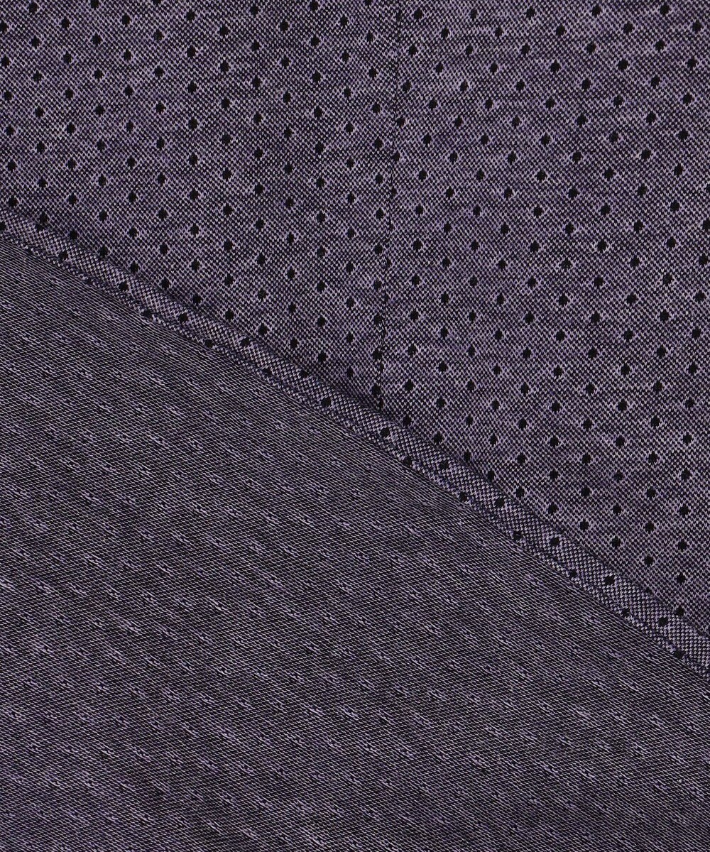 JOSEPH ABBOUD 【洗える】ドットジャガード ジャージー シャツ 