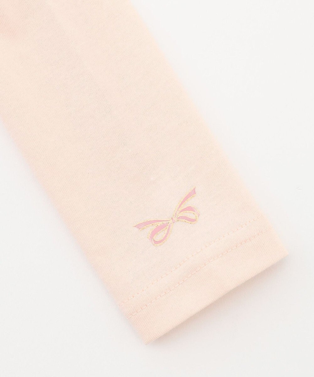 組曲 KIDS 【80-100cm】リボンアート Tシャツ 