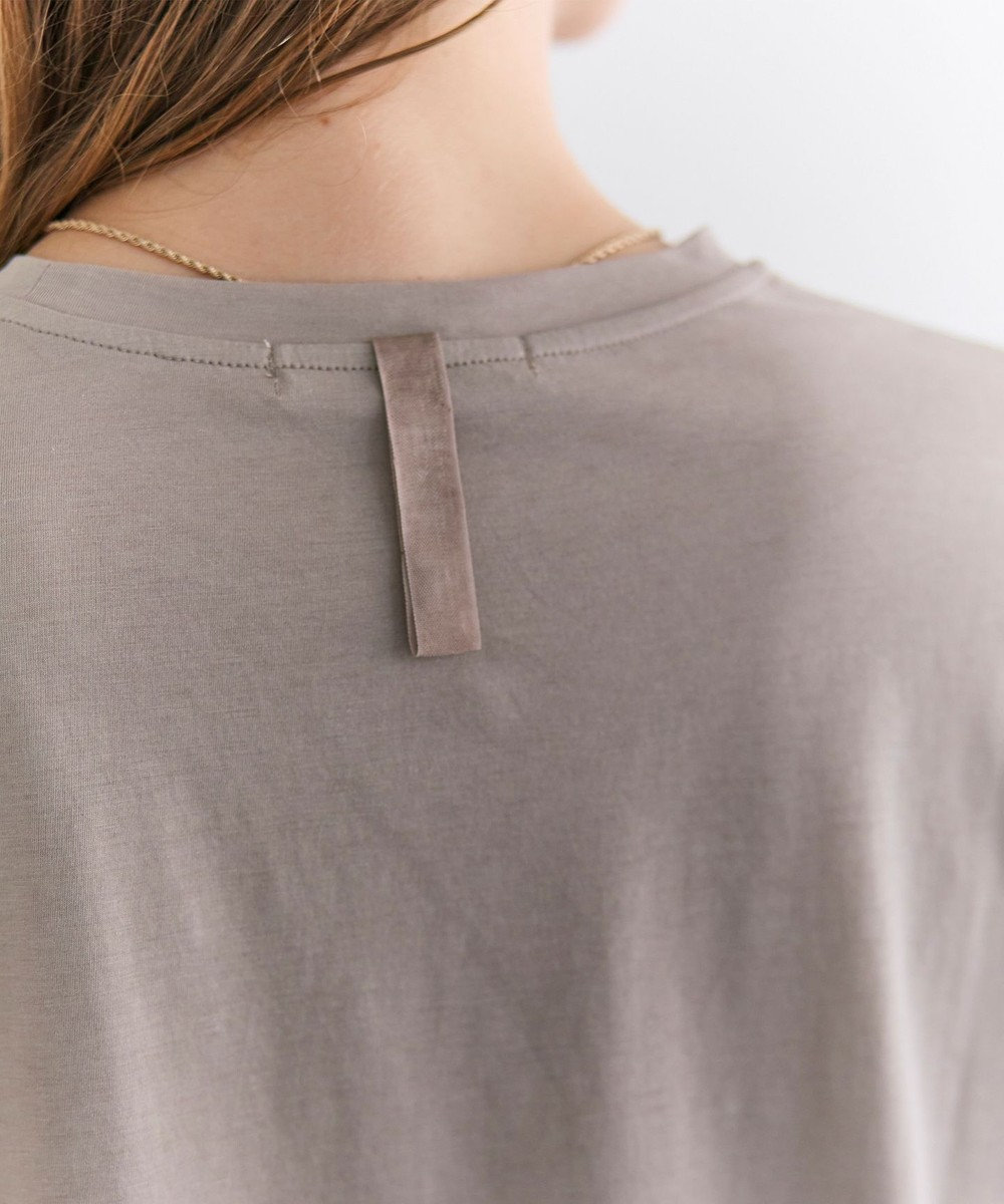 BEIGE， STELLERITE / コットンロゴTシャツ 