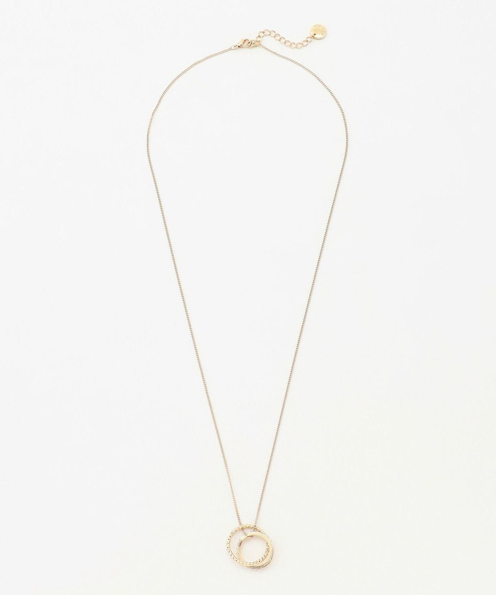 ANY SIS ダブルリング ネックレス 