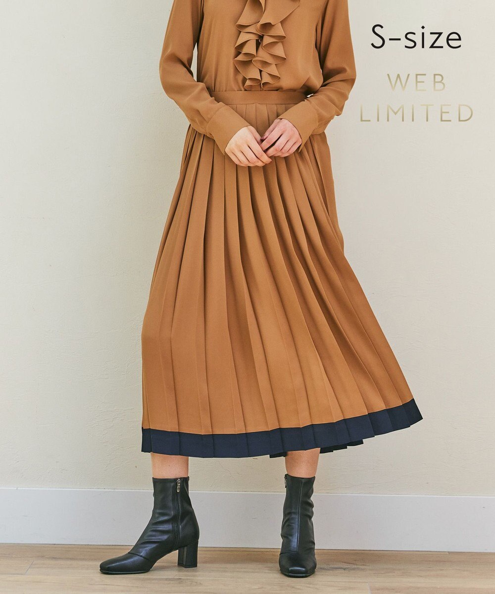 BEIGE， 【WEB限定・S-size】MAKALU / プリーツスカート 