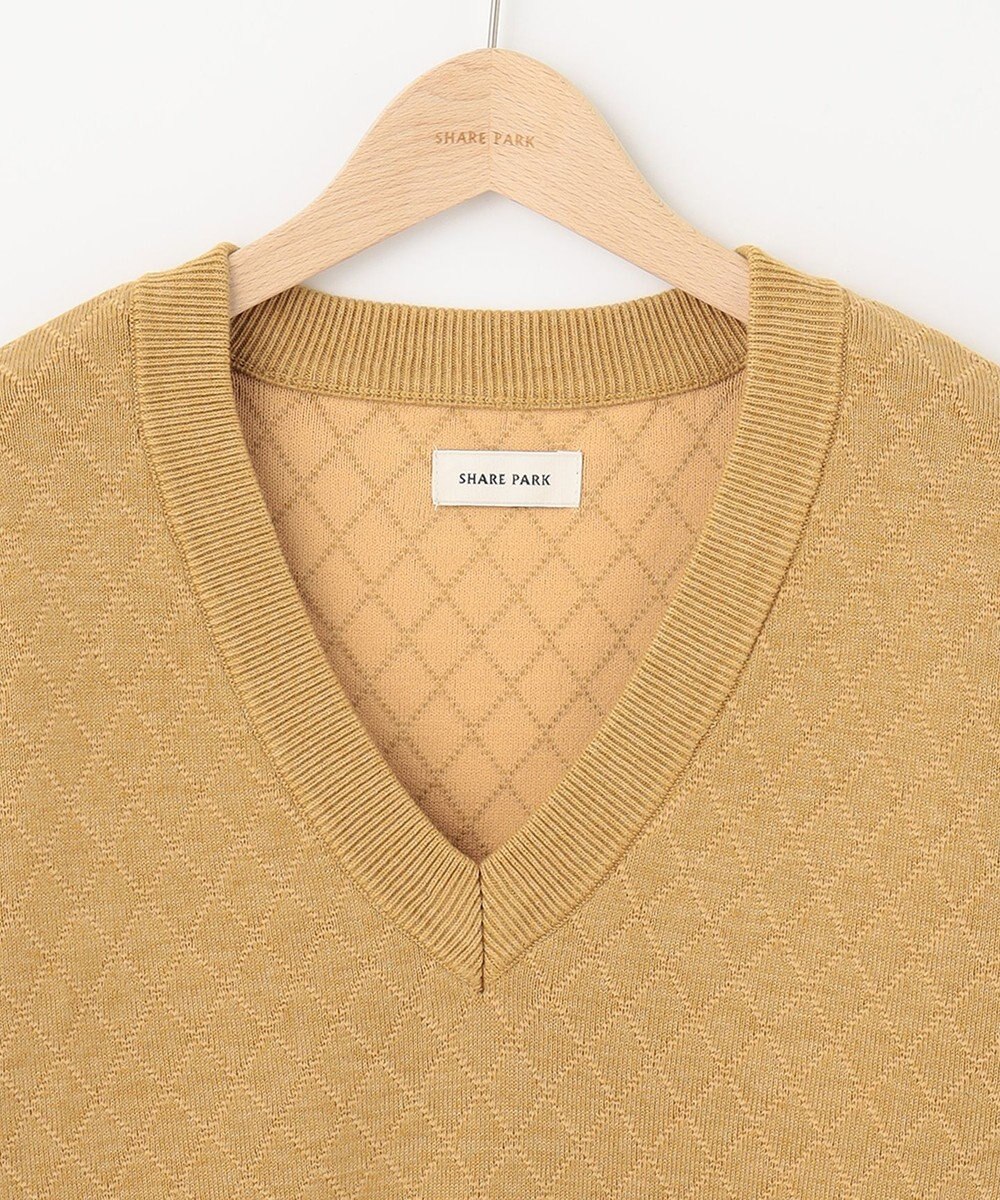 SHARE PARK LADIES キルティングニット 