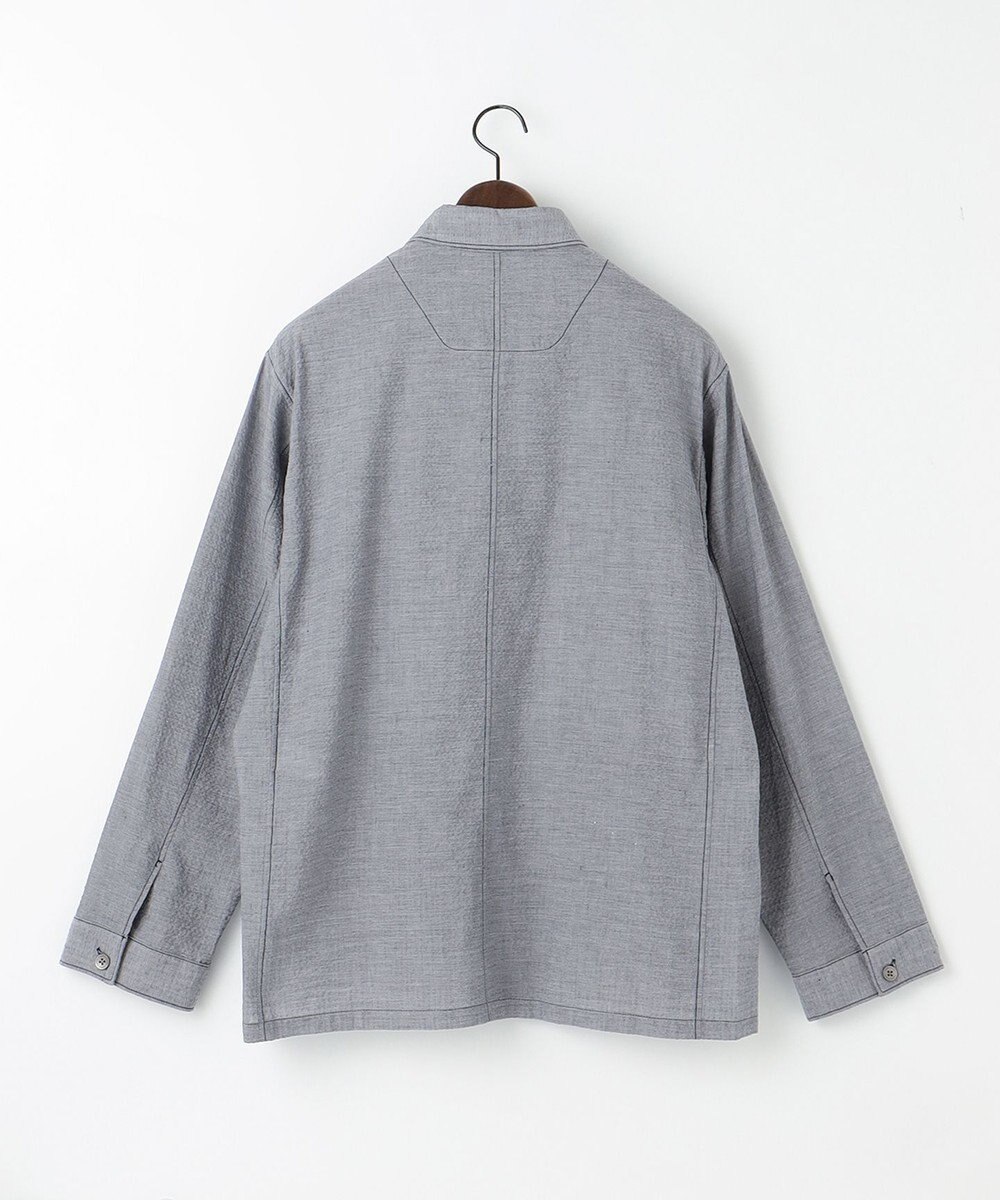 JOSEPH ABBOUD 【キングサイズ・オーガニックコットン】ドライサッカー ブルゾン 