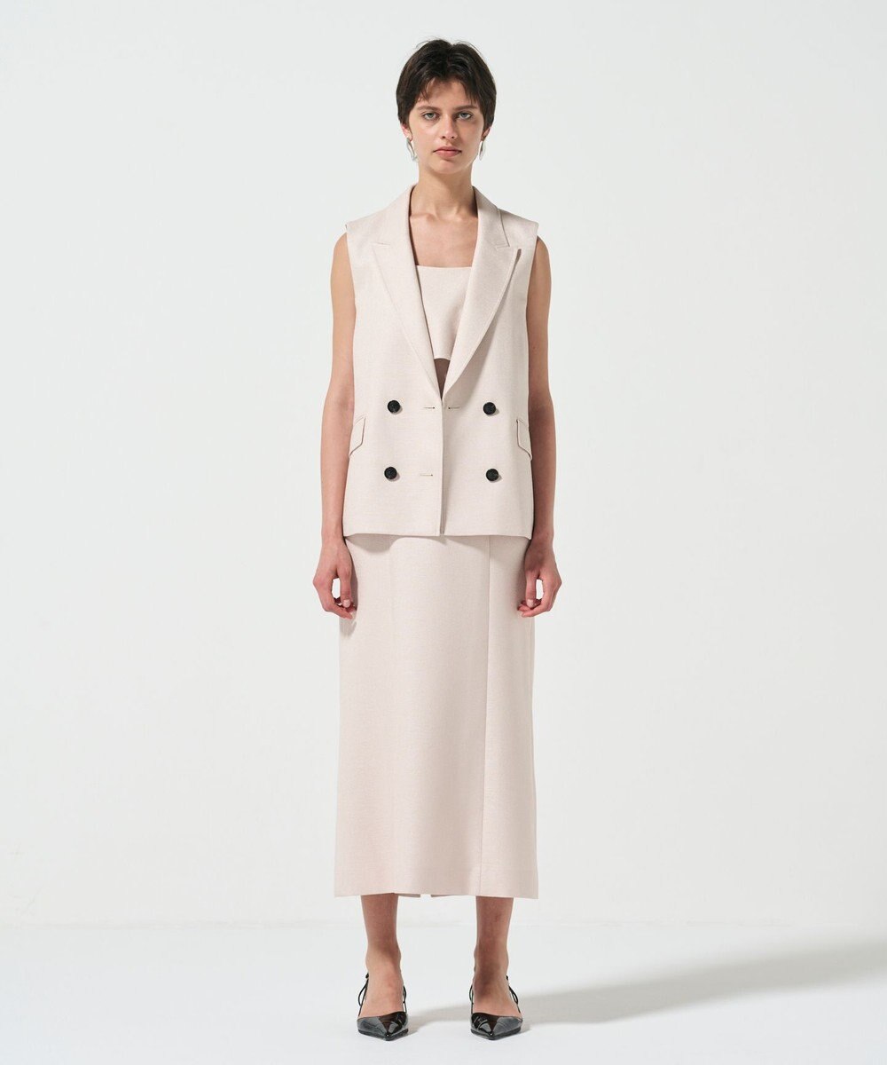 GRACE CONTINENTAL バックフリルベスト 