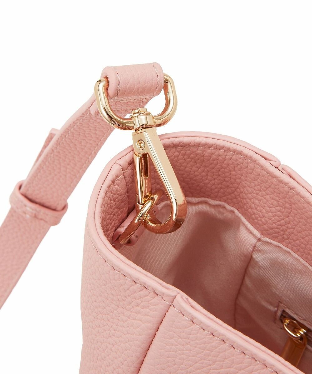 TOPKAPI 【ドラマ着用】【TREASURE TOPKAPI】シュリンクレザー メッシュハンドル ショルダー付き ミニ トート バッグ 