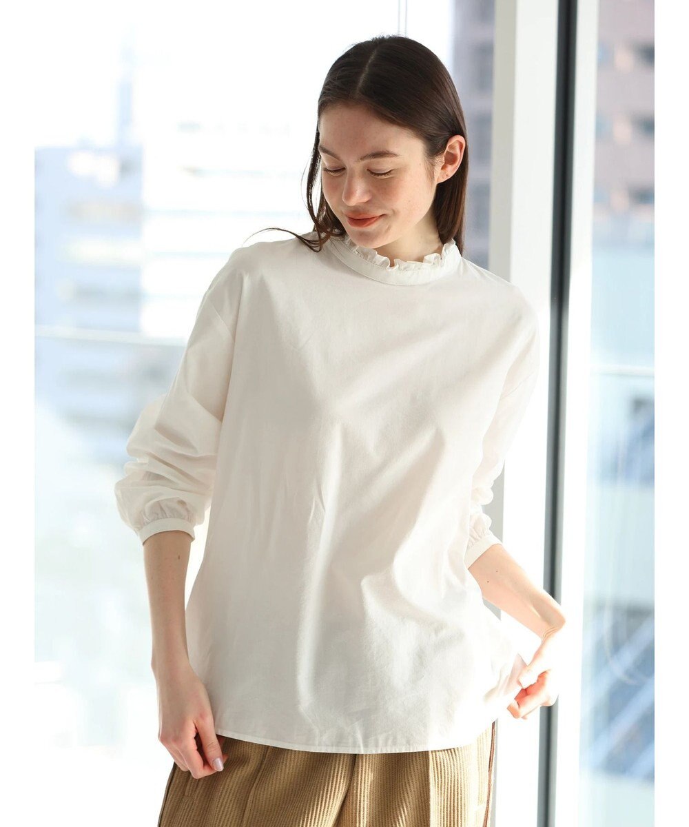 CRAFT STANDARD BOUTIQUE 衿フリルブラウス 