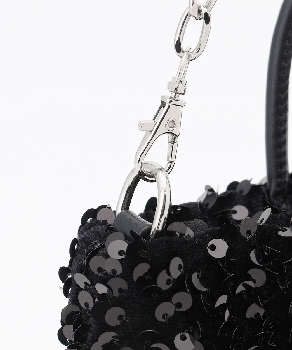 LA BAGAGERIE 【MONICA】スパンコール2WAYミニトート 