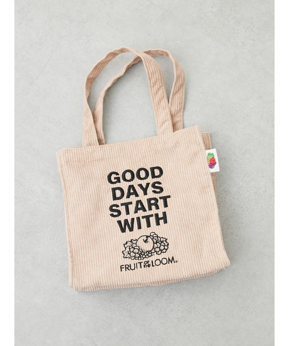 Green Parks ■ＦＲＵＩＴ　ＯＦ　ＴＨＥ　ＬＯＯＭ　コーデュロイトート 