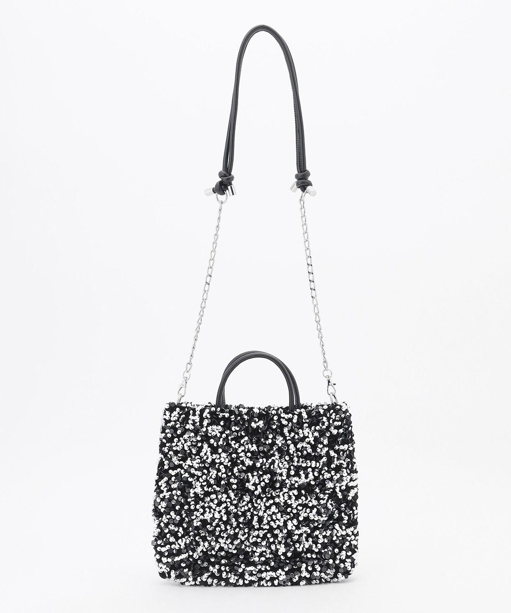 LA BAGAGERIE 【MONICA】スパンコール2WAYミニトート 