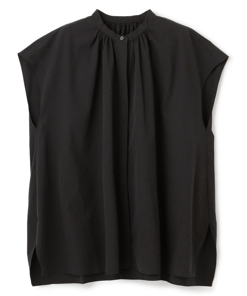 UNFILO FINE MOVE ギャザーブラウス 