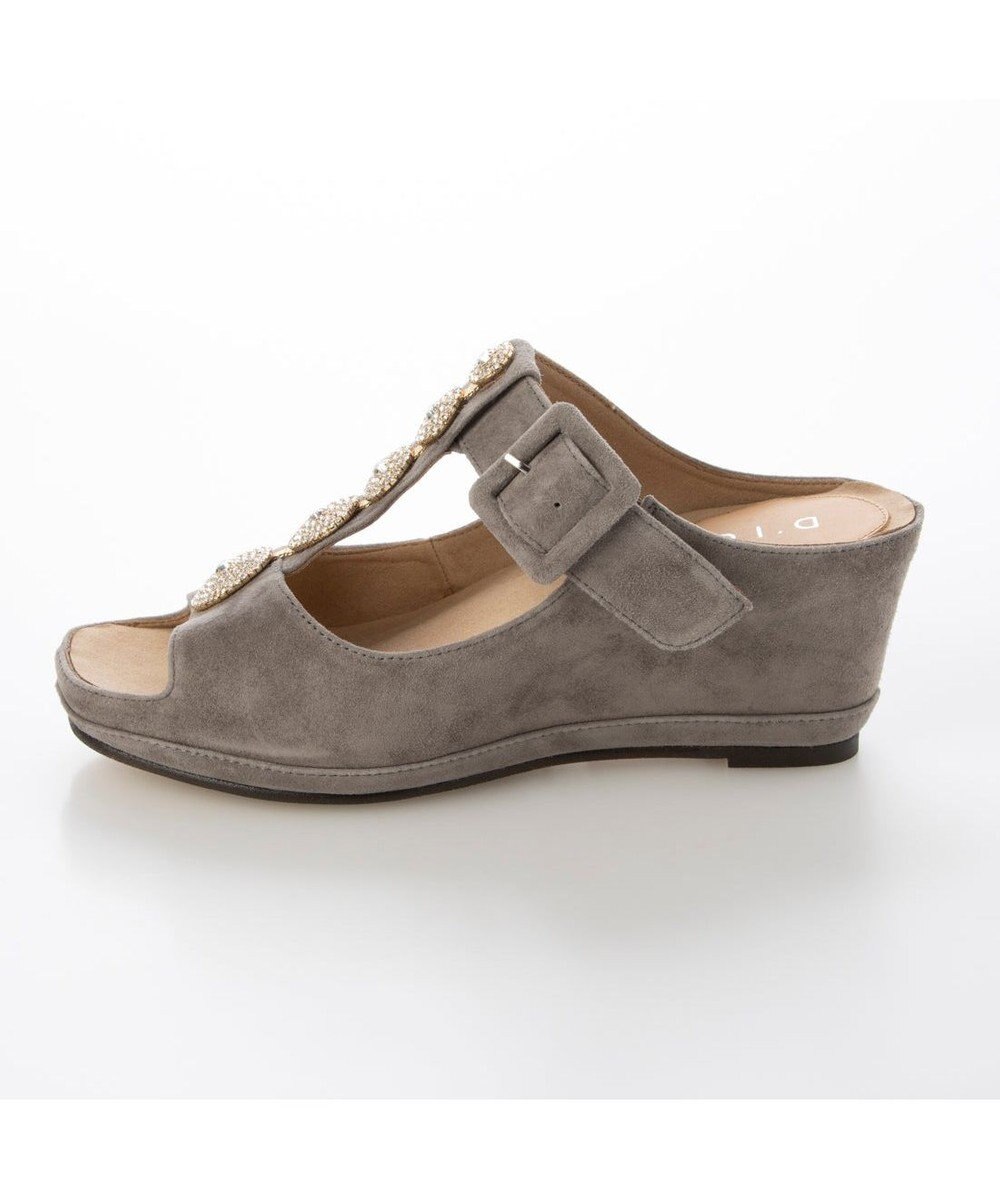 MODE ET JACOMO <D'ICI>ビジューモチーフTストラップサンダル 