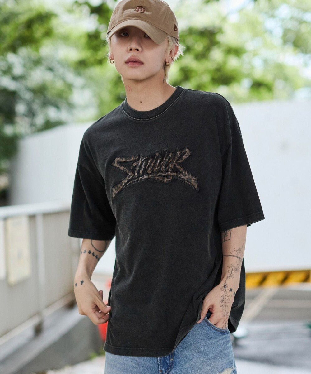 WEGO 【ユニセックス着用ITEM//MLサイズ展開】接触冷感グラフィックBIG　T（SS） 