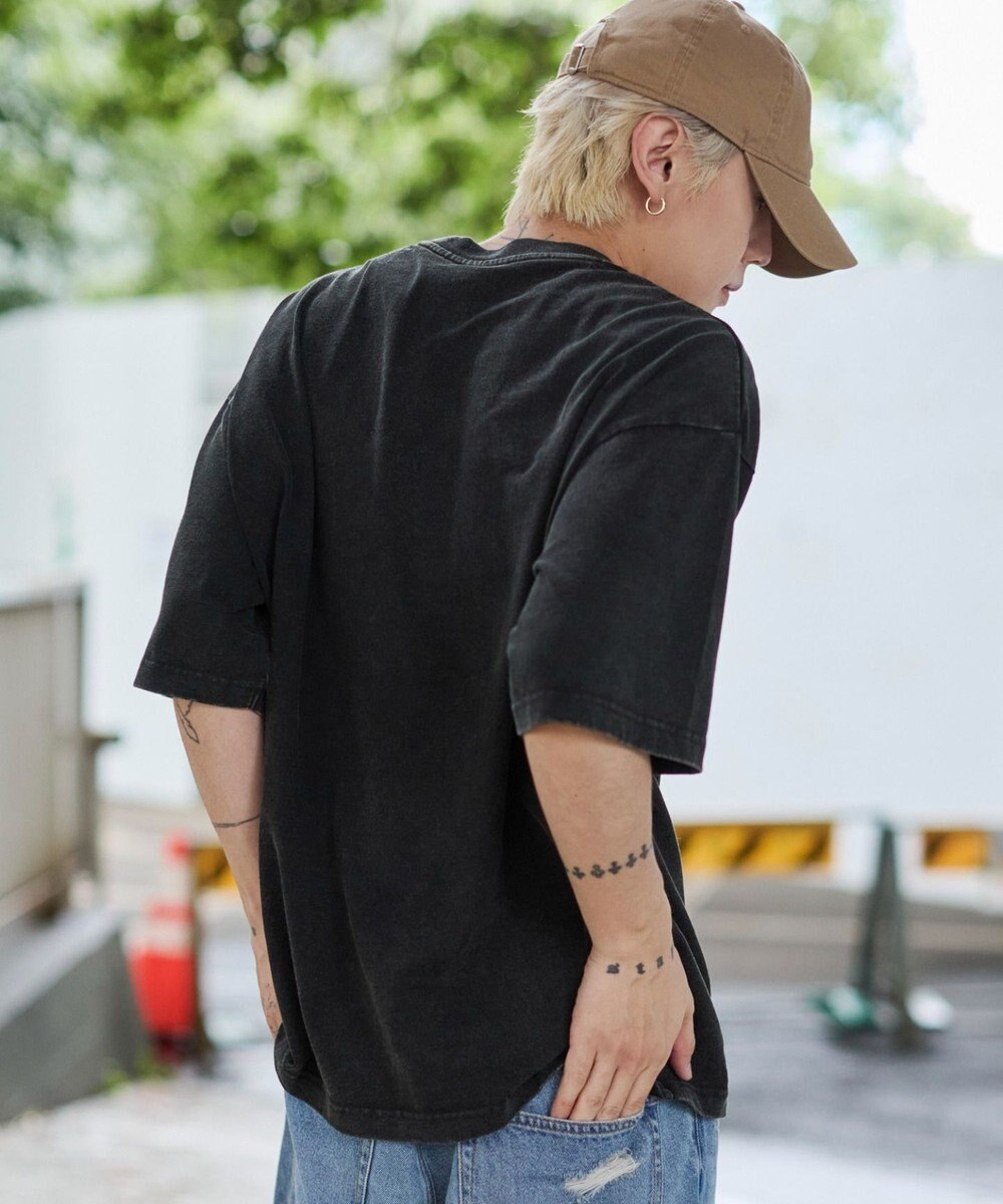WEGO 【ユニセックス着用ITEM//MLサイズ展開】接触冷感グラフィックBIG　T（SS） 
