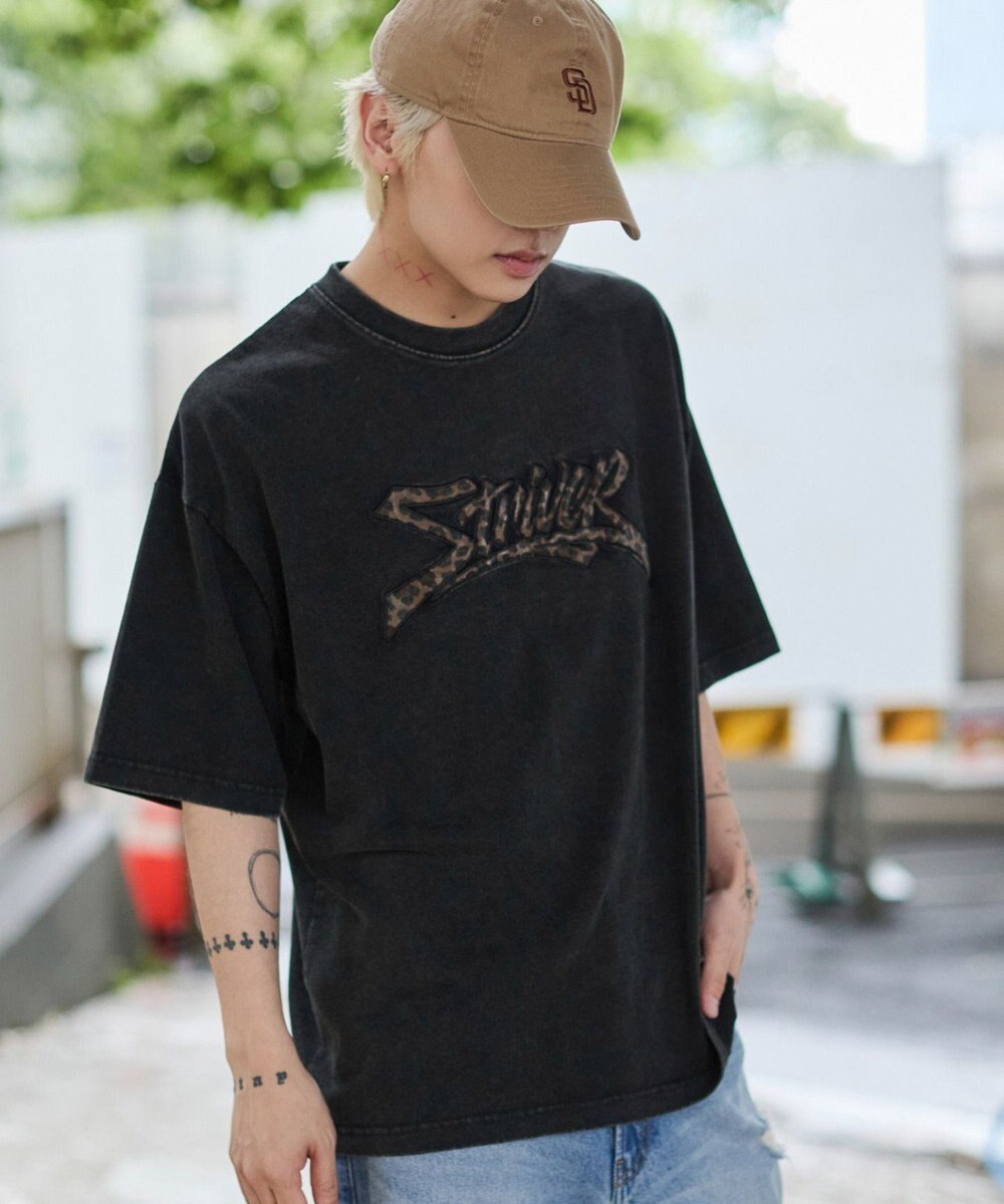 WEGO 【ユニセックス着用ITEM//MLサイズ展開】接触冷感グラフィックBIG　T（SS） 