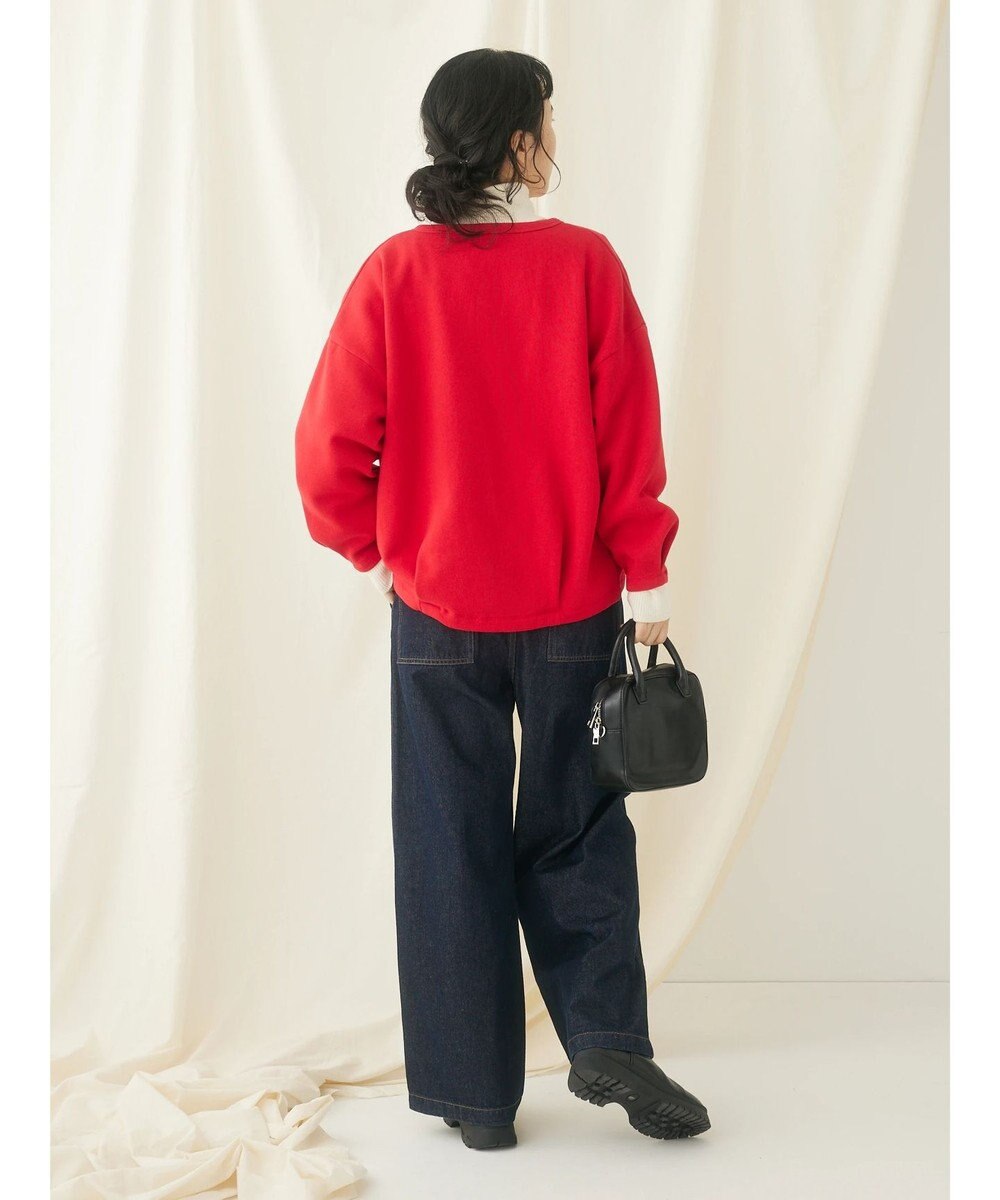 CRAFT STANDARD BOUTIQUE 裏起毛リングドットカーディガン 