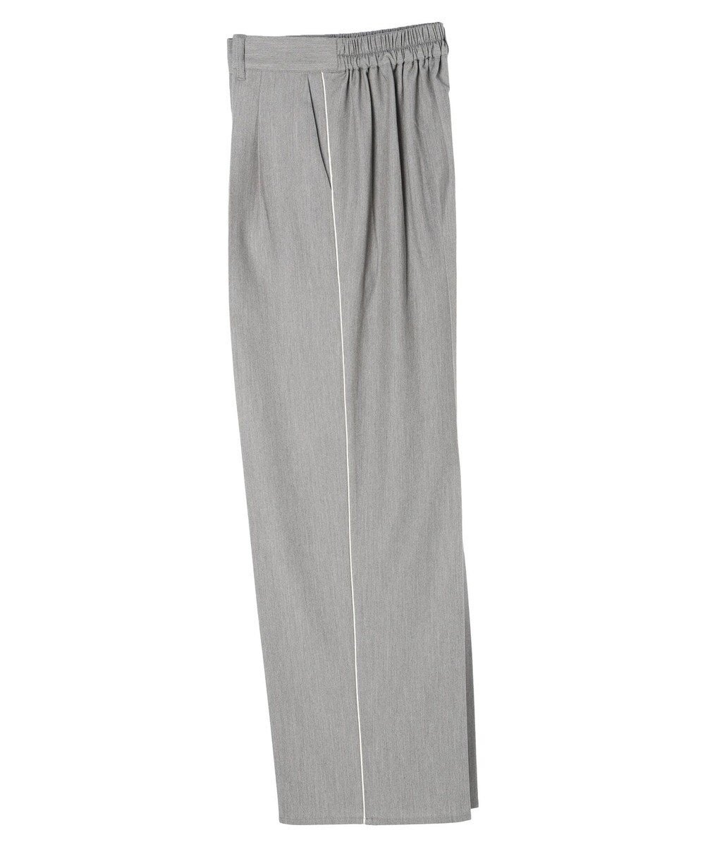 Green Parks パイピングサイドラインワイドパンツ 