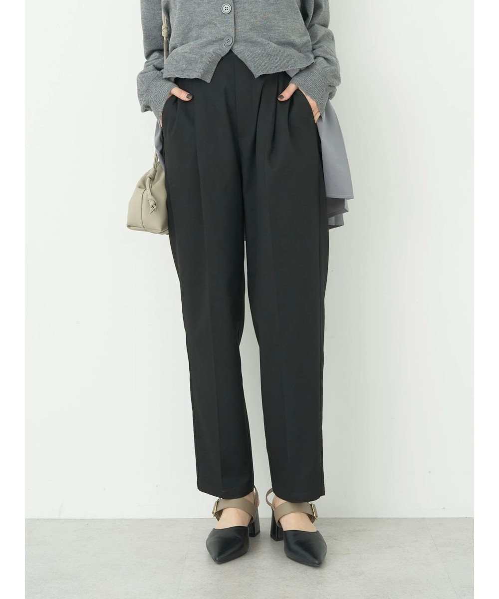 TR back warm straight pants(裏起毛ストレートパンツ)-