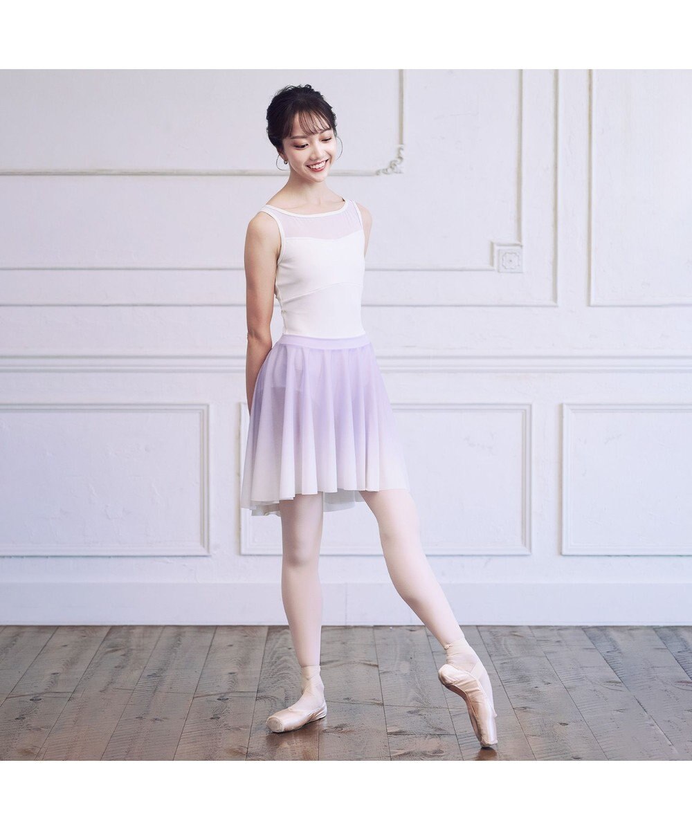 Chacott ノースリーブレオタード 