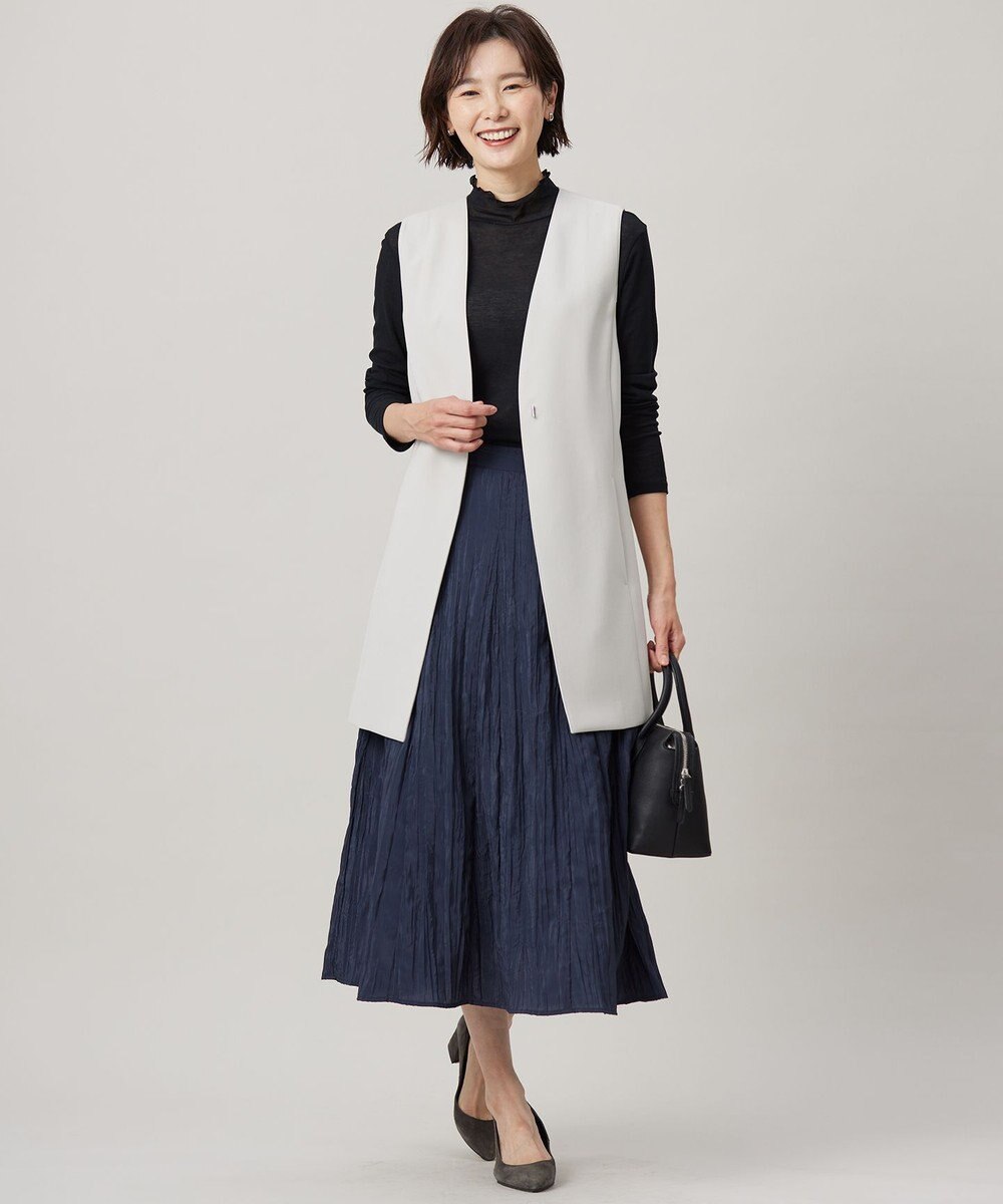 J.PRESS LADIES S 【WEB限定】シアーメローネックインナー カットソー 
