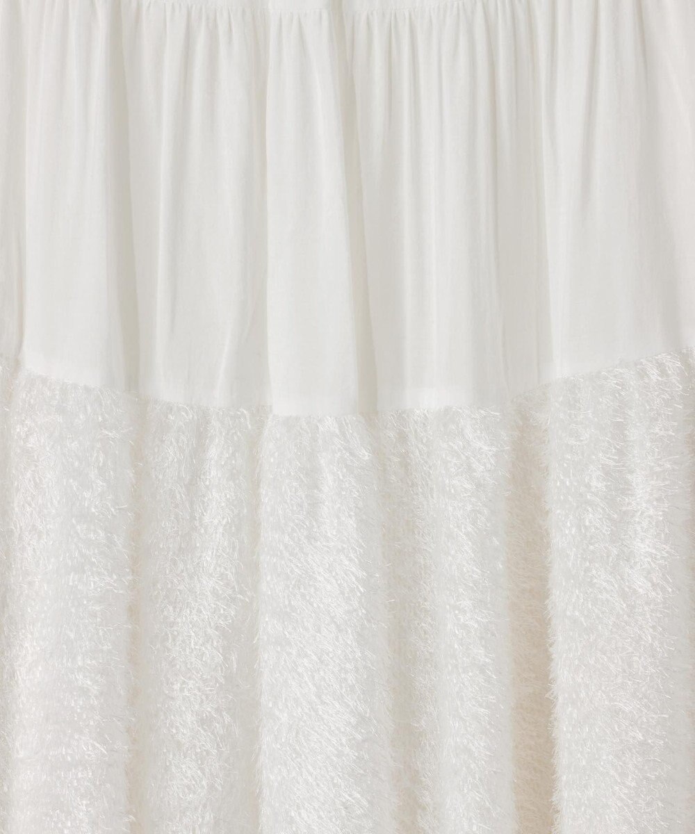 GRACE CONTINENTAL フェザージャガードコンビスカート 